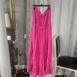 Chic Pink Maxi Dress